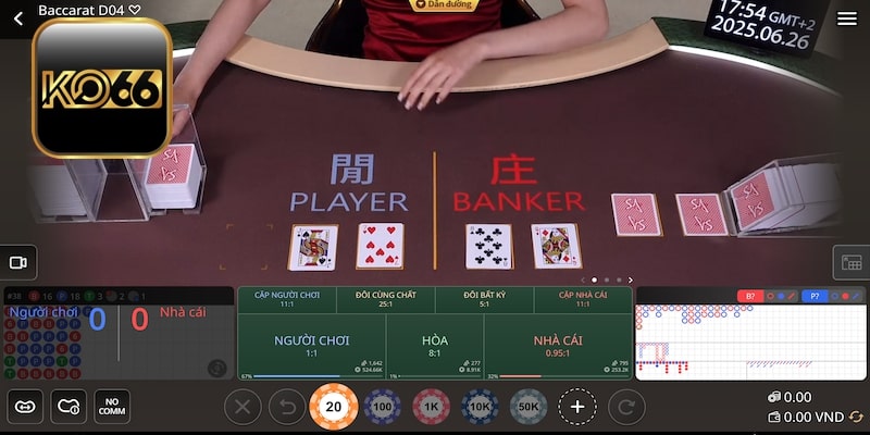 Chơi Baccarat cực chất tại sảnh SA Gaming