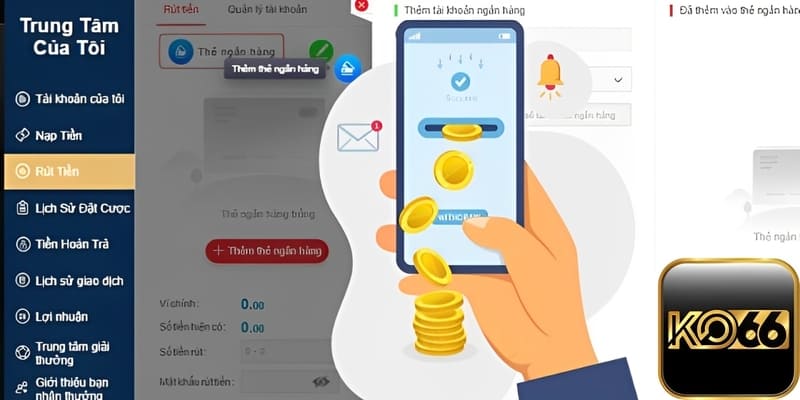 Điều khoản sử dụng Ko66 về quy trình giao dịch