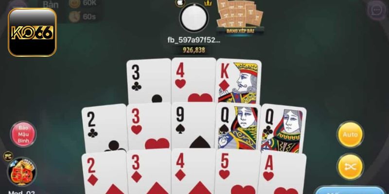 Giới thiệu game Mậu Binh KO66